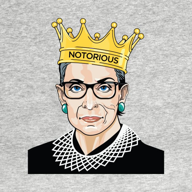 Notorius Ruth Bader Ginsburg by Djokolelono